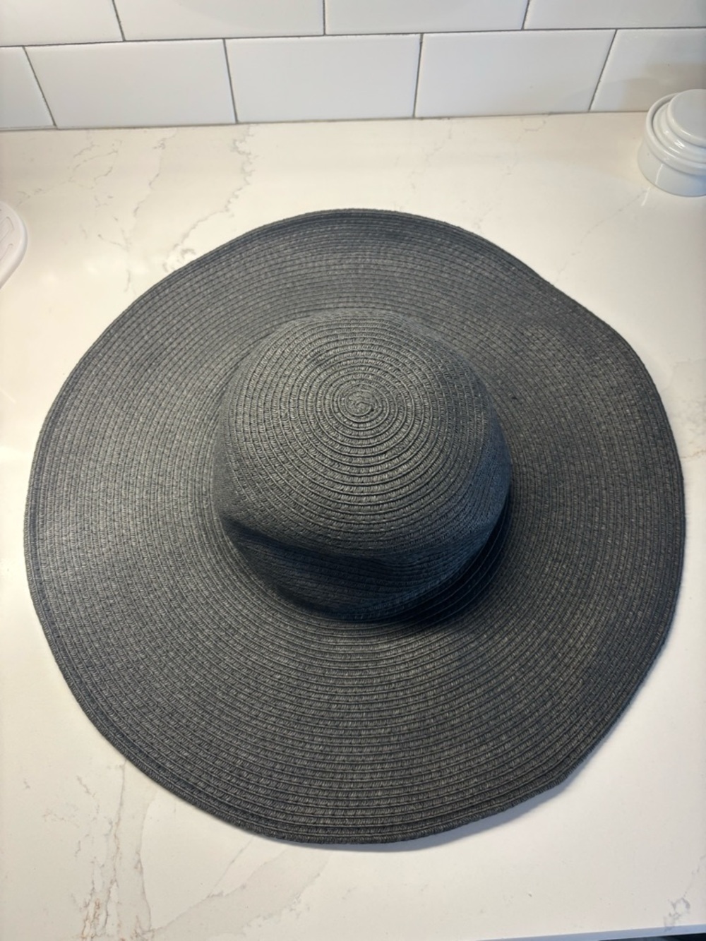 J. Crew Wide-Brim Sun Hat in black